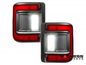 Jeep Wrangler JL Tail Lights - Flush Mount -LED - Red Lens Jeep Wrangler JL Tail Lights - Flush Mount -LED - Red Lens